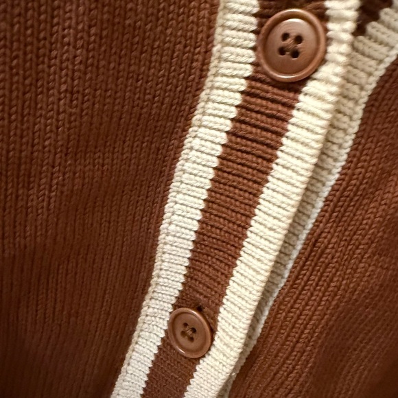 Sunday Best Lamora Cardigan-Size M-Epicurean Brown-NWT - Picture 7 of 9